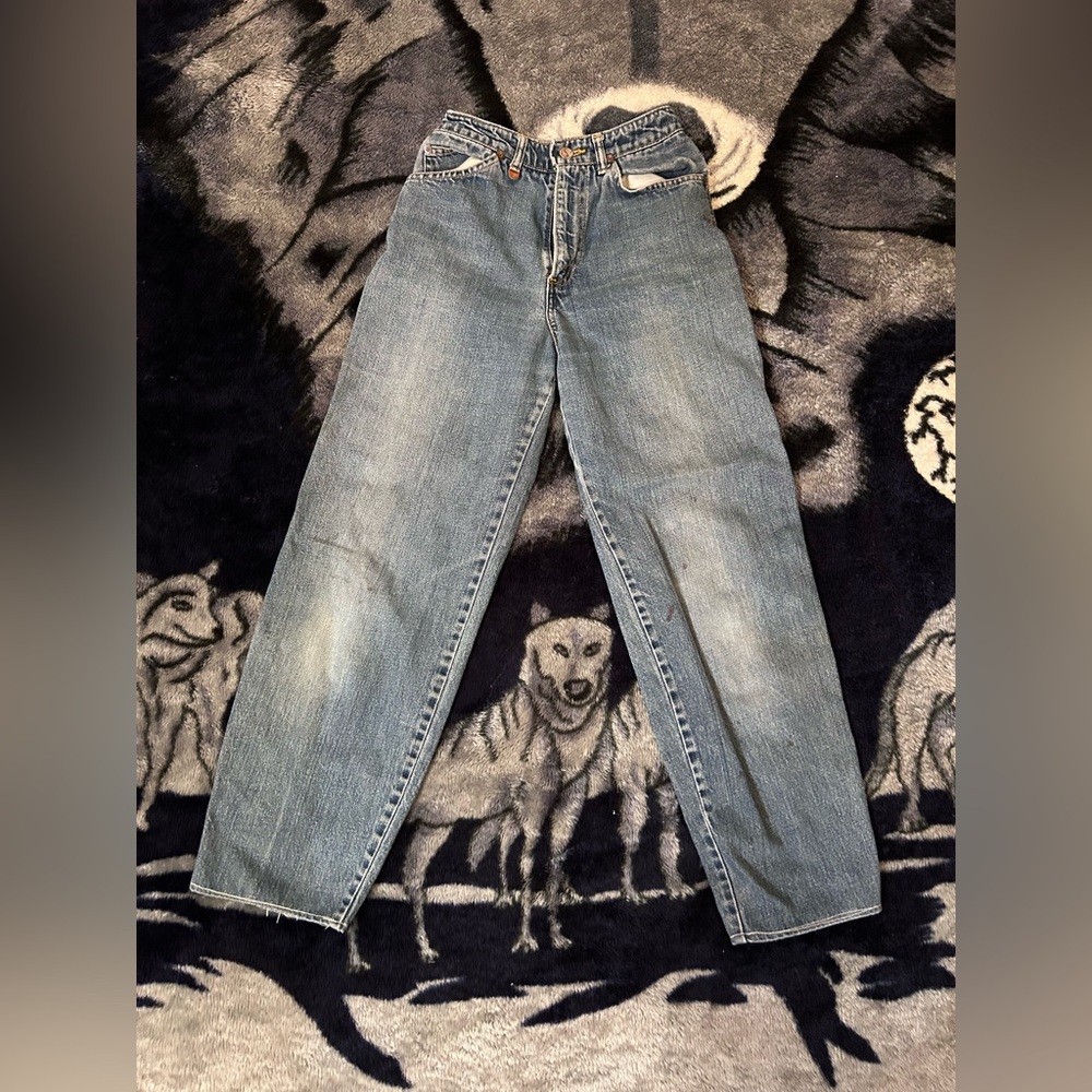 VINTAGE 80s90s Girls 5-6 Sachel jeans